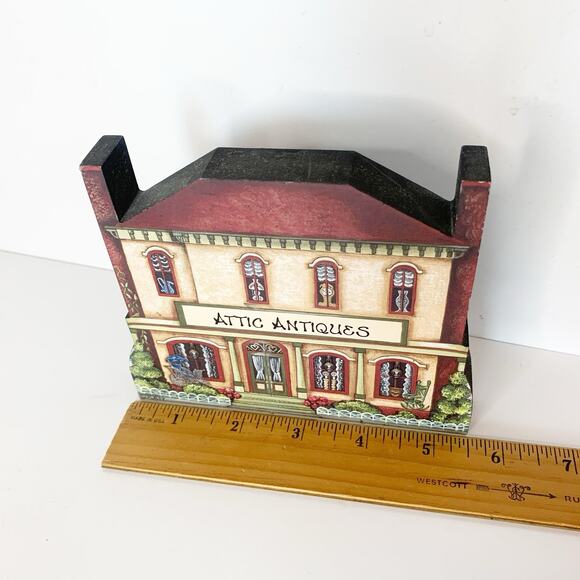 Brandywine Woodcrafts House Shelf Sitter Attic Antiques Wood - Picture 7 of 7